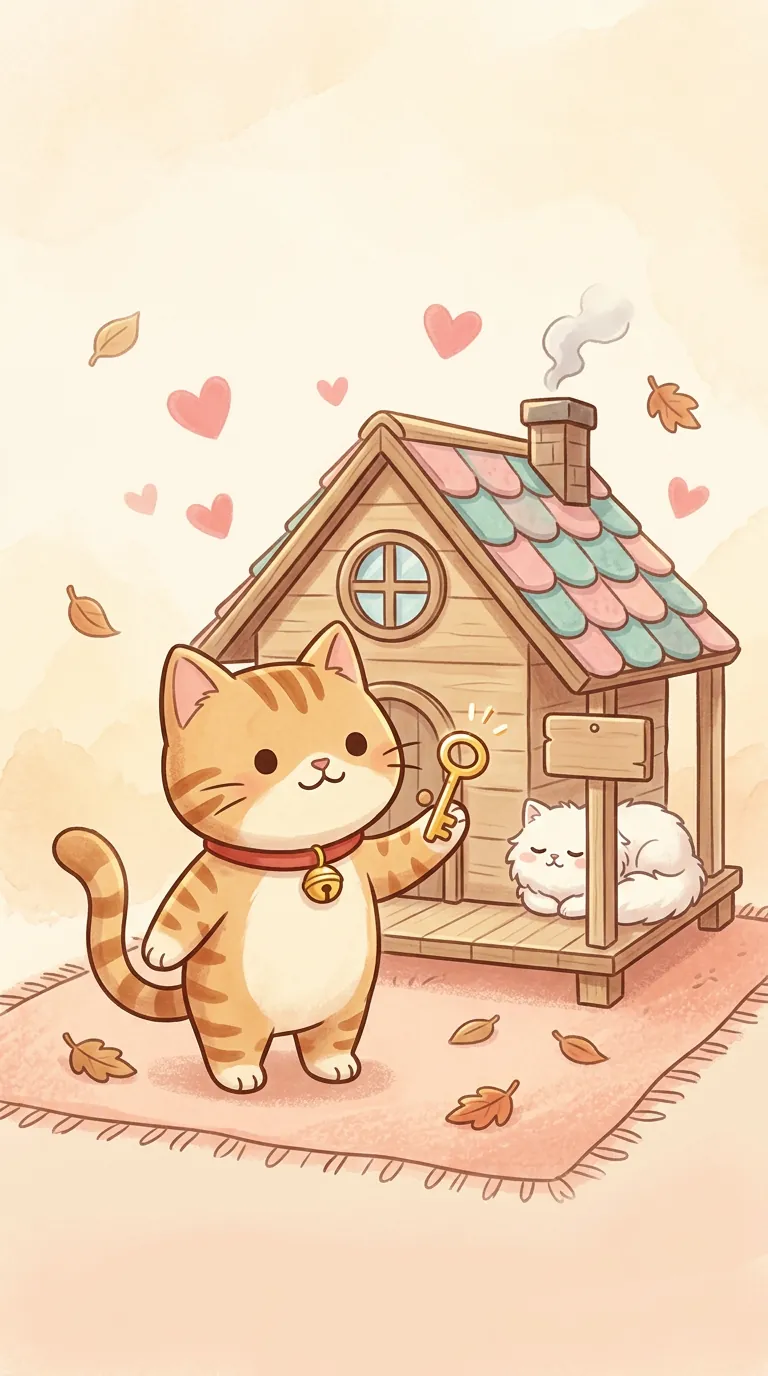 置產主題療癒貓圖