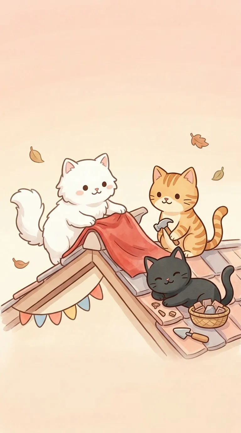 合脊主題療癒貓圖