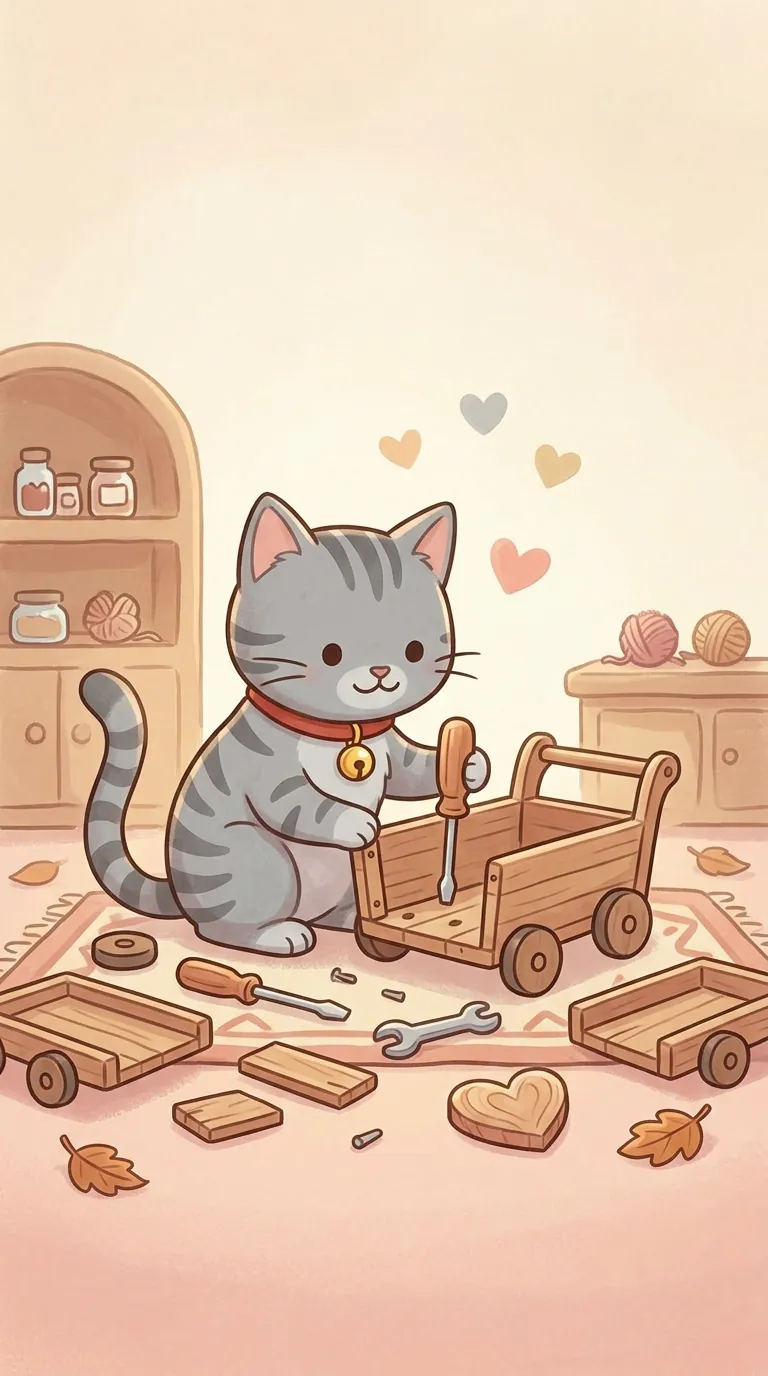 造車器主題療癒貓圖